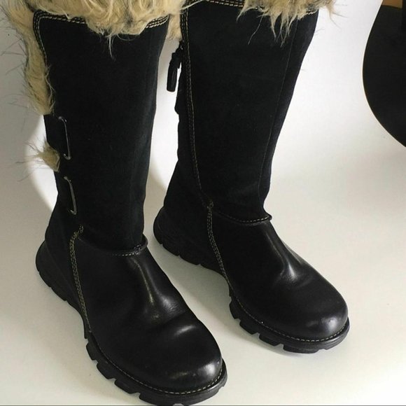 Columbia Chamonix Black Leather & Suede,Fu… - Picture 1 of 16